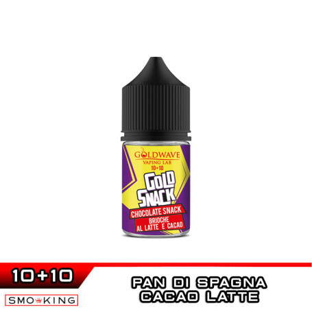 CHOCOLATE SNACK Mini Shot 10+10 ml Goldwave