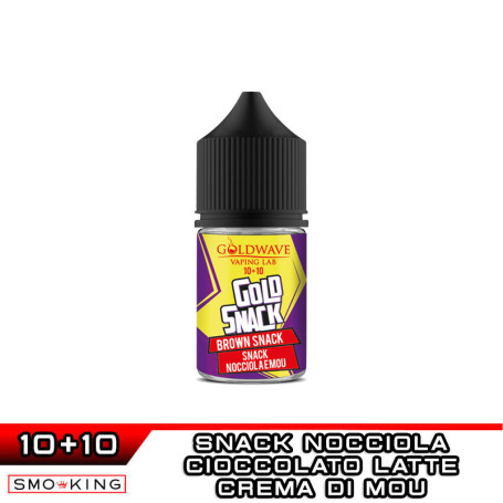 BROWN SNACK Mini Shot 10+10 ml Goldwave