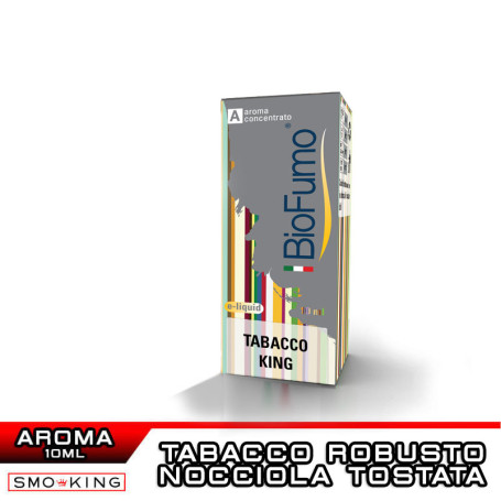 KING Aroma Concentrato 10 ml Biofumo Tabacco robusto Nocciola