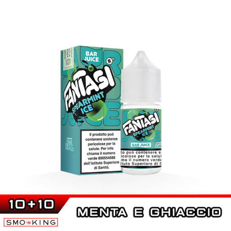 SPEARMINT ICE Bar Juice Mini Shot 10+10 ml Fantasi Vape