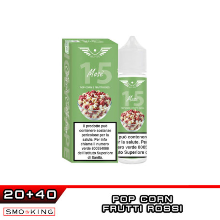 MOSÈ Classic Aroma Shot 20 ml HOLY VAPE PopCorn Frutti Rossi