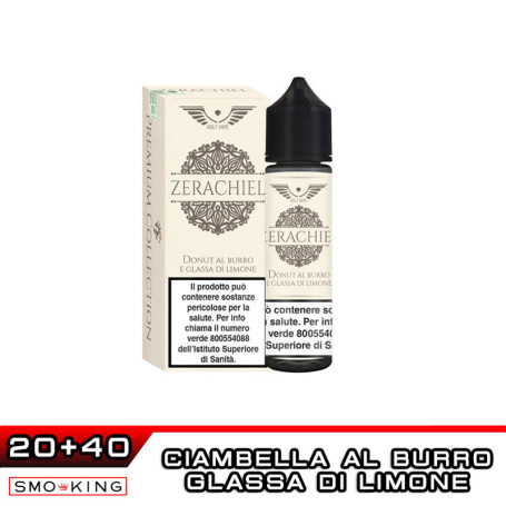 ZERACHIEL Premium Aroma Shot 20 ml HOLY VAPE Ciambella al Burro Glassa Limone