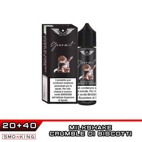 MILKSHAKE E CRUMBLE DI BISCOTTO Gourmet Aroma Shot 20 ml HOLY VAPE