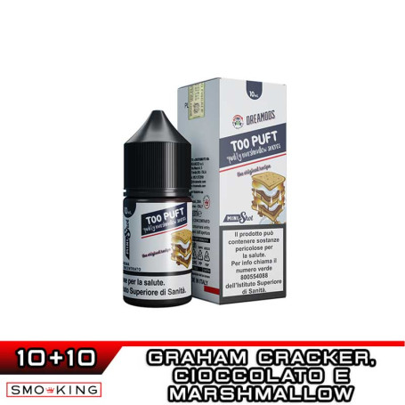 TOO PUFT Mini Shot 10+10 Galactika & Dreamods Cioccolato Marshmallow Graham Cracker