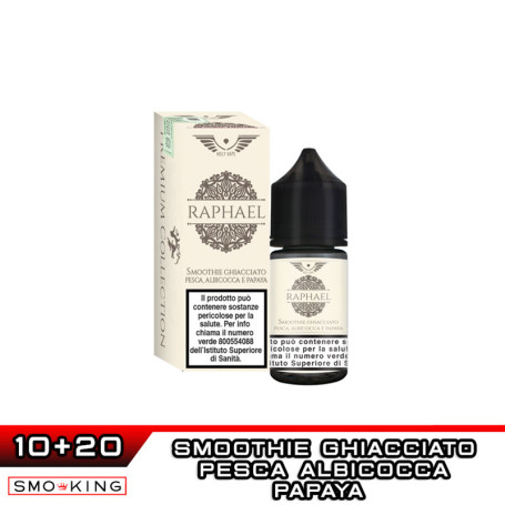 RAPHAEL Premium Mini Shot 10+20 ml HOLY VAPE Smoothie Pesca Albicocca Papaya Ice