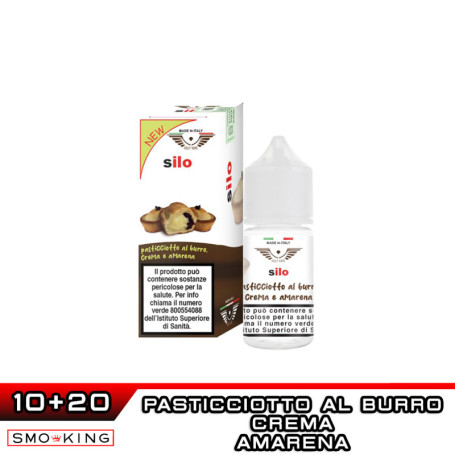 SILO Holy Cream Mini Shot 10+20 ml HOLY VAPE Pasticciotto Burro Crema Amarena