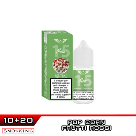 MOSÈ Classic Mini Shot 10+20 ml HOLY VAPE PopCorn Frutti Rossi