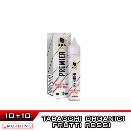 Premier FRUTTI ROSSI Mini Shot 10+10 ml Angolo della Guancia