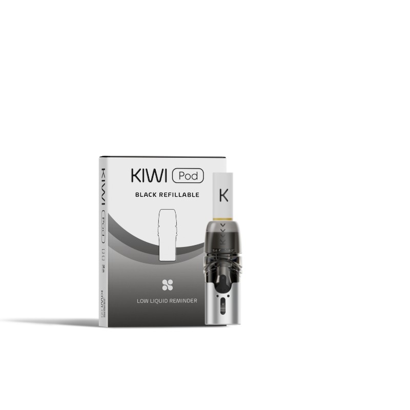KIWI 2 Pod Ricambio Clear Trasparenti 2 Pezzi