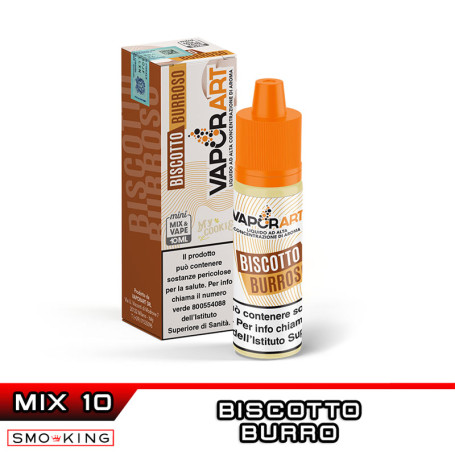 BISCOTTO BURROSO (MY COOKIE) Mini Mix&Vape 10 ml VAPORART Biscotto Burro