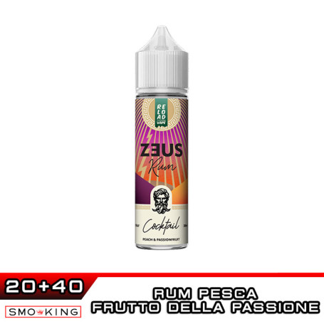 ZEUS RUM PEACH & PASSIONFRUIT Aroma 20 ml Reload Vape