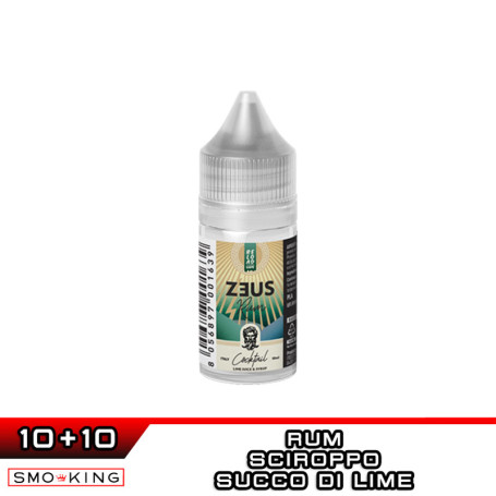 ZEUS RUM LIME JUICE & SYRUP Mini Shot 10+10 Reload Vape