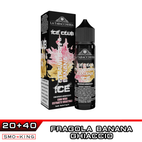 Ice Club STRAWBERRY & BANANA ICE Aroma Shot 20 ml La Tabaccheria