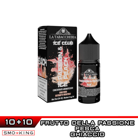 Ice Club PASSION & PEACH ICE Mini Shot 10+10 ml La Tabaccheria Melon Ice