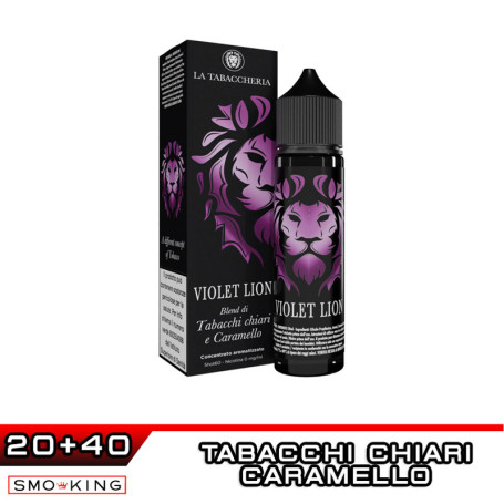 VIOLET LION Aroma Shot 20 ml La Tabaccheria Tabacchi Chiari Caramello