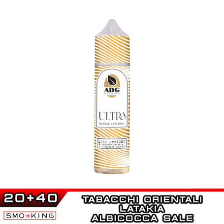 SALT APRICOT Ultra Aroma Shot 20 ml Angolo della Guancia Tabacchi Orientali Latakia Albicocca Sale