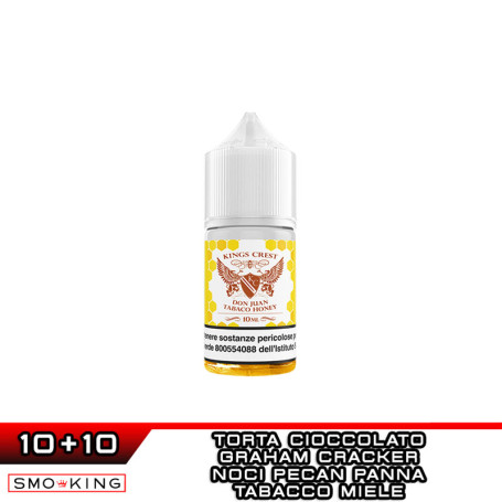 DON JUAN TABACO HONEY Mini Shot 10+10 KINGS CREST