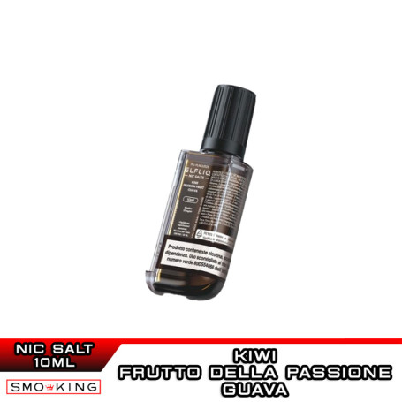 KIWI GUAVA PASSION FRUIT SHAKING EB6000 Liquido Pronto Nic Salt 10 ml Elfbar