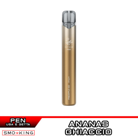 Elfbar EB1000 PINEAPPLE ICE Sigaretta Usa e Getta Ananas Ice