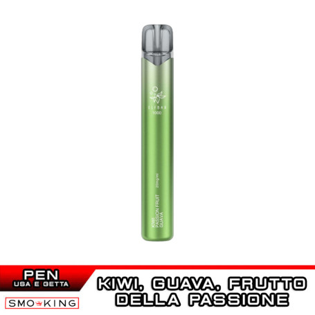 Elfbar EB1000 KIWI PASSION FRUIT GUAVA Disposable Vape
