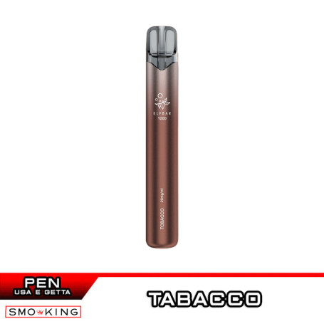 Elfbar EB1000 TOBACCO Sigaretta Usa e Getta Tabacco