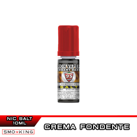 CREAMY DARK Sali di Nicotina 10 ml Iron Vaper by TOB Crema Fondente