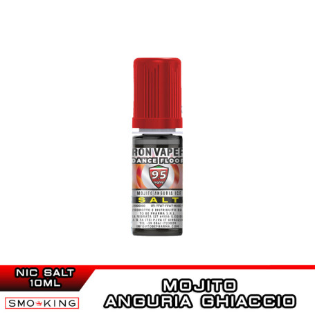 DANCE FLOOR Sali di Nicotina 10 ml Iron Vaper by TOB Mojito Anguria Ice