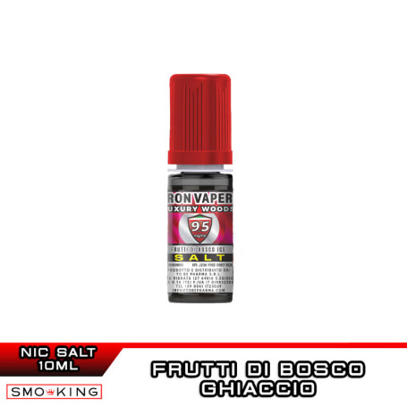 LUXURY WOODS Nicotine Salts 10ml Iron Vaper by TOB