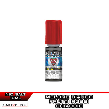 MASTER MELON Nicotine Salts 10ml Iron Vaper by TOB