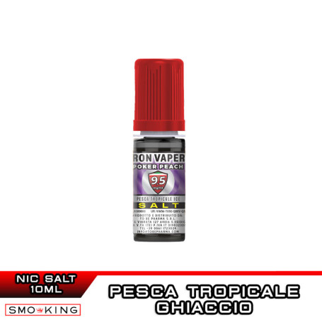ORANGE LIPS Sali di Nicotina 10 ml Iron Vaper by TOB Mela Arancia Ice