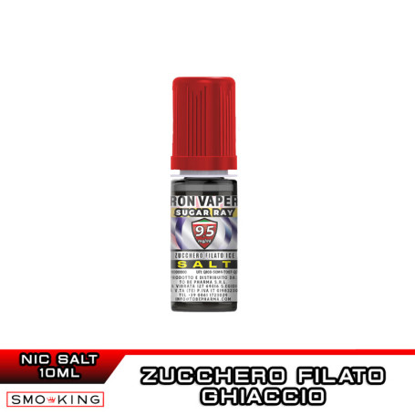 SUGAR RAY Sali di Nicotina 10 ml Iron Vaper by TOB Zucchero Filato Ice