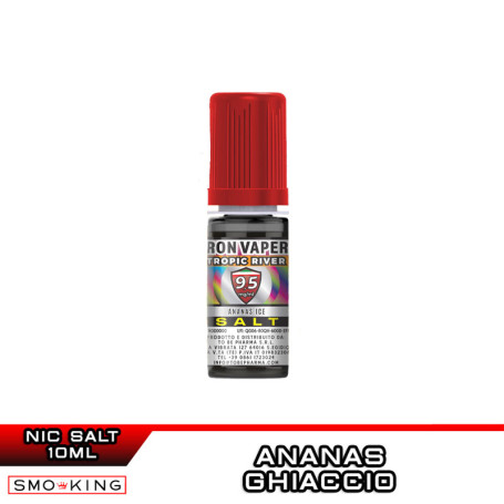 TROPIC RIVER Sali di Nicotina 10 ml Iron Vaper by TOB Ananas Ice