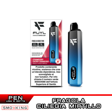 FUYL 2.0 SL STRAWBERRY CHERRY Starter Kit 780 mAh DINNER LADY