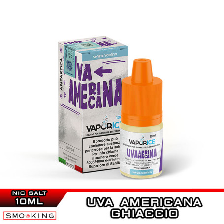 UVA AMERICANA VaporICE Sali di Nicotina 10 ml Vaporart