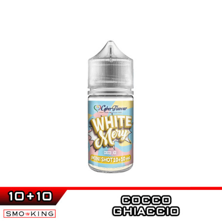 WHITE MERY Mini Shot 10+10 Cyber Flavour Cocco Ice