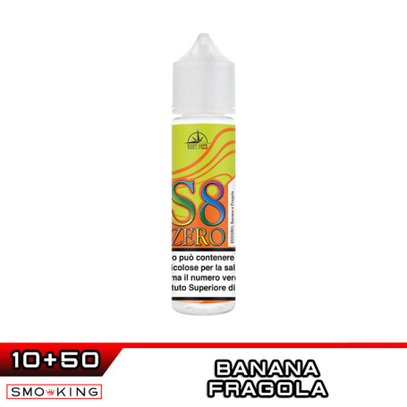 KUDURO S8 ZERO Aroma Shot 10+50 ml Easy Vape