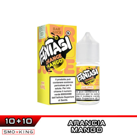 ORANGE MANGO Bar Juice Mini Shot 10+10 ml Fantasi Vape
