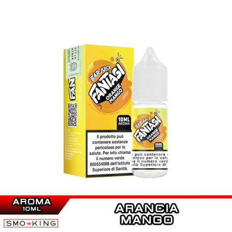 ORANGE MANGO Bar Juice Aroma Concentrato 10 ml Fantasi Vape Arancia Mango
