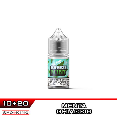 BREEZE MINT Mini Shot 10+20 ml JUSTY FLAVOR Menta Ice