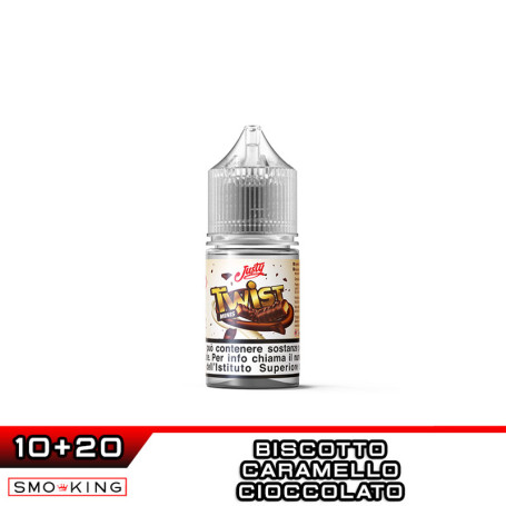 TWIST Mini Shot 10+20 ml JUSTY FLAVOR Biscotto Caramello Cioccolato
