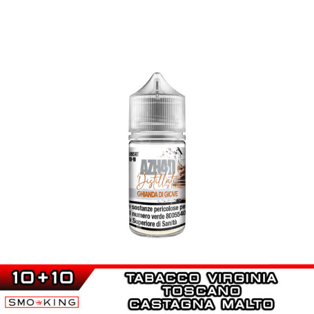 GHIANDA DI GIOVE Distillati Aroma Mini Shot 10+10 ml AZHAD