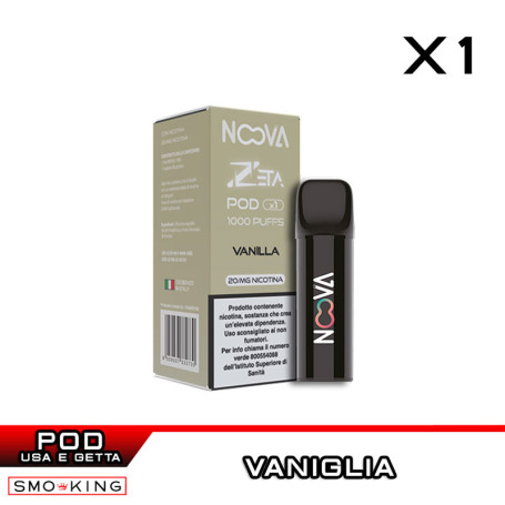 VANILLA N.41 ZETA Disposable Pod NOOVA 1 Piece