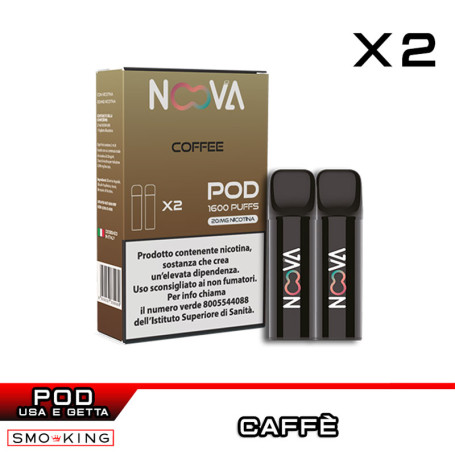 COFFEE N.91 Storm Pod Usa e Getta NOOVA 2 Pezzi