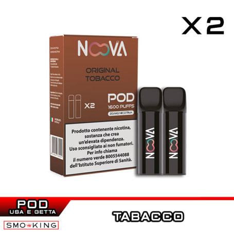 ORIGINAL TOBACCO N.1 Storm Disposable Pod NOOVA 2 Pieces