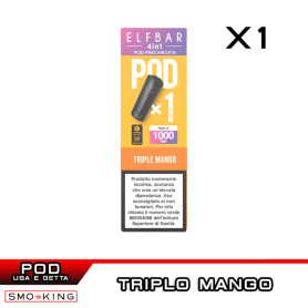 ELFBAR 4in1 TRIPLE MANGO Pod Usa e Getta Elfbar 1 Pezzo