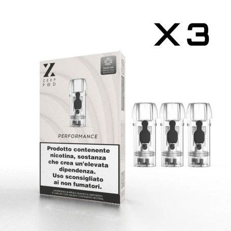 Zeep 2 Transparent Mesh Pod Replacement 1.0Ohm Zeep 3 Pcs