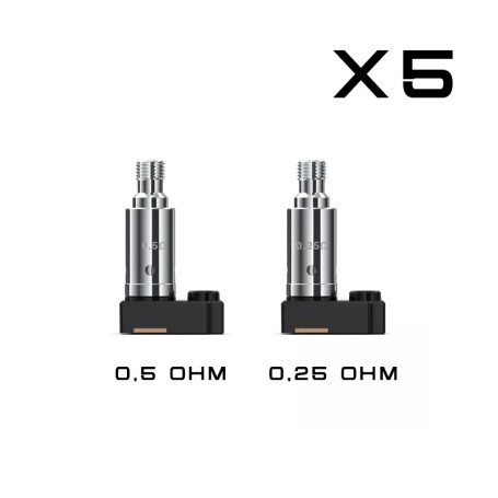ORION PLUS Replacement Resistors LOST VAPE 5 Pieces