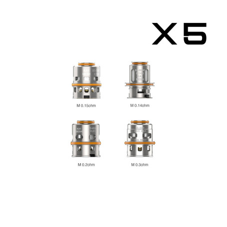 M SERIES Coil Ricambio Geekvape 5 Pezzi