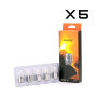 SMOK Head Coil TFV8 Baby X4 for SMOK the Baby TFV8 from 0.15 ohm - 5 pieces