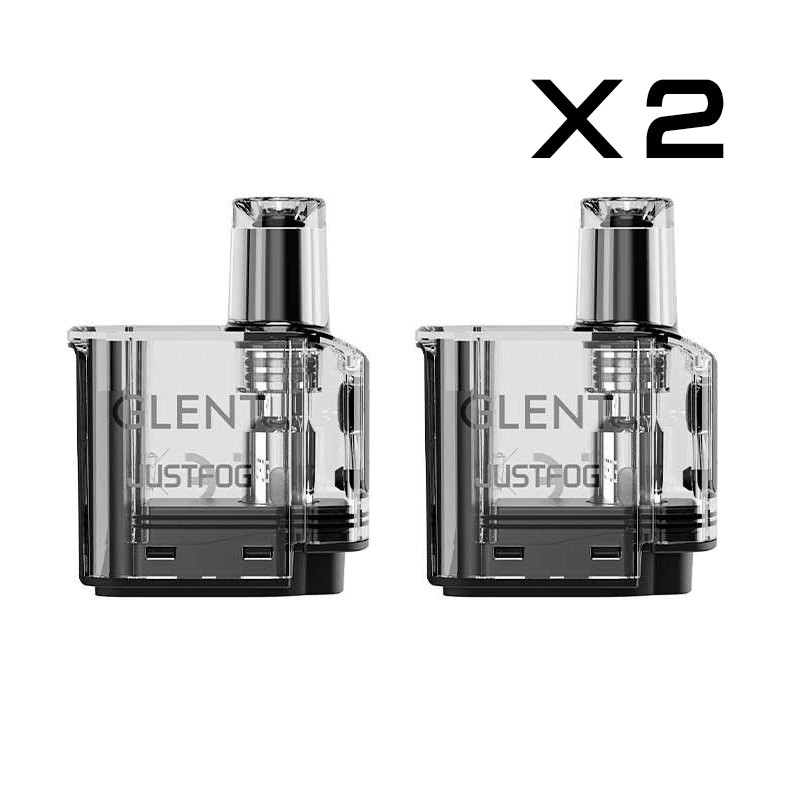 GLENT Pod Ricambio Justfog 2 Pezzi